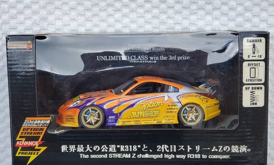 Amazon.co.jp: オプション ストリーム Z 1/24 ニッサン Z33