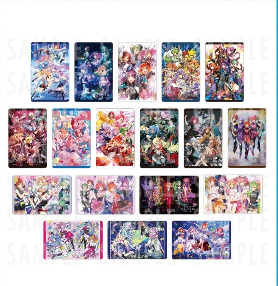 Amazon.co.jp: マクロスδ ワルキューレ衣装展 カードサイズステッカー