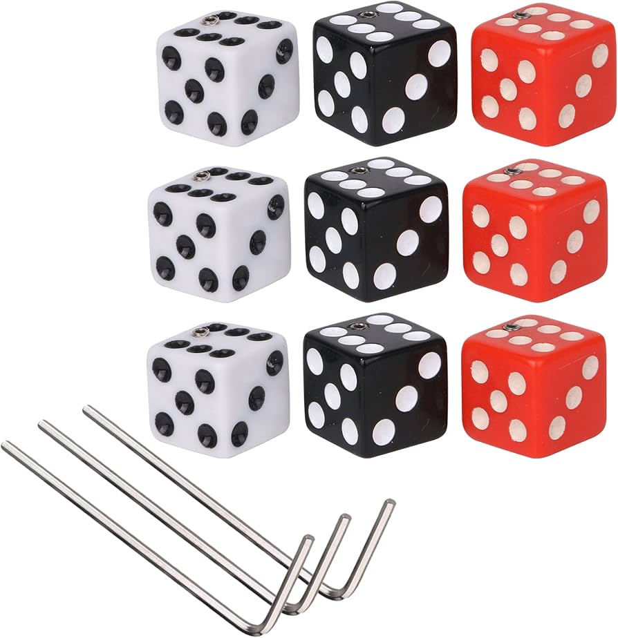 Amazon.com: 9pcs Guitar Control Dice Knob : Musical Instruments