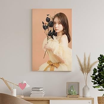 Amazon.co.jp: 畑芽育女優写真1ポスター クール ポスター 壁アート