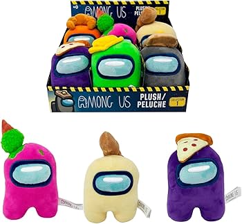 Amazon.com: Just Toys Among US 6″ Plush – Banana Yellow w/Baguette