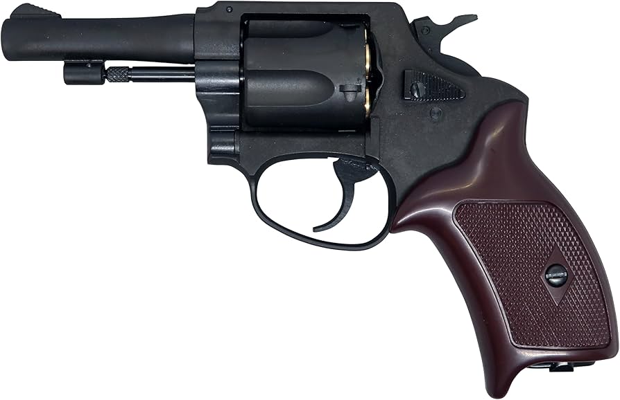 Amazon | マルシン ポリスリボルバー 77ミリ銃身 ブラック