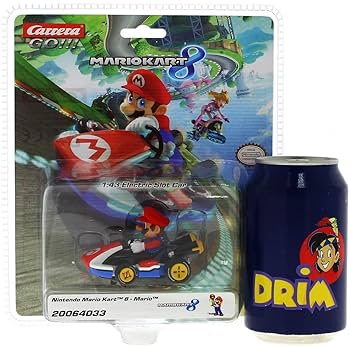 Amazon.com: Carrera Carrerag GO Mario Slot Car Vehicle Racing