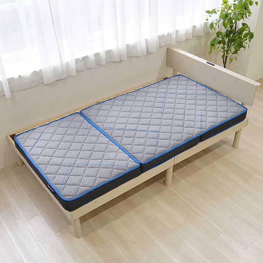 MORPILO シングルマットレス グレー 97x200x8cm MORPILO シングル