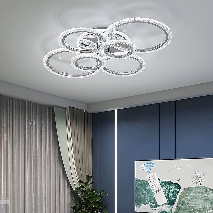 Amazon.co.jp : LED シーリングライト 北欧 円形省エネ アクリル