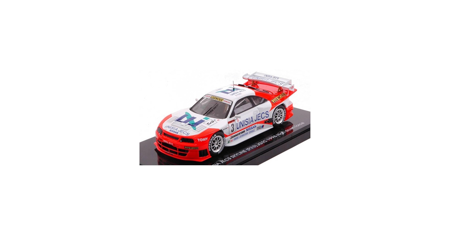 Amazon.co.jp: エブロ 1/43 ユニシア ジェックス スカイライン JGTC