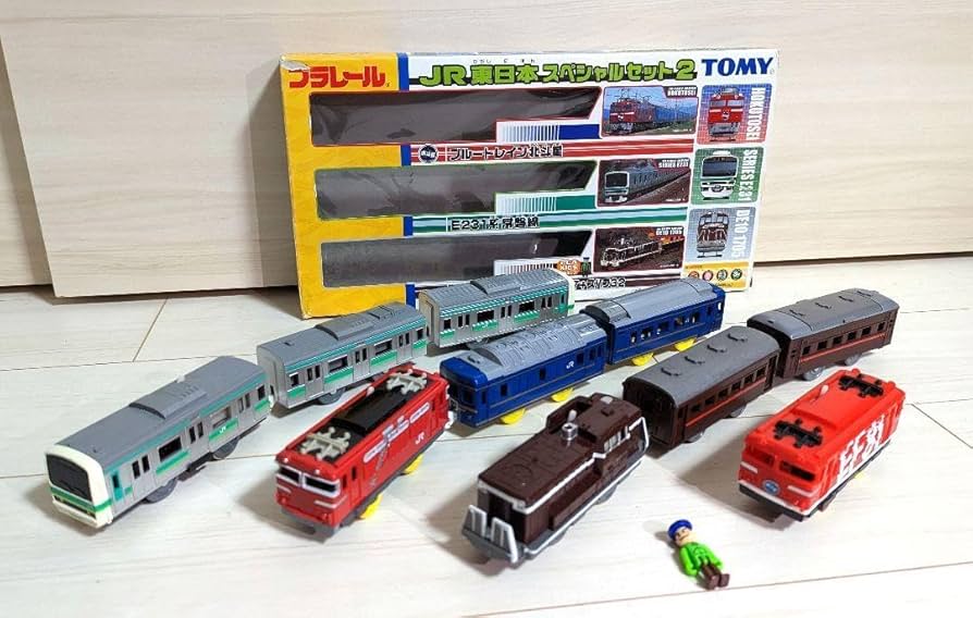 Amazon | 限定品/JR東日本スペシャルセット2/プラレール/ブルー