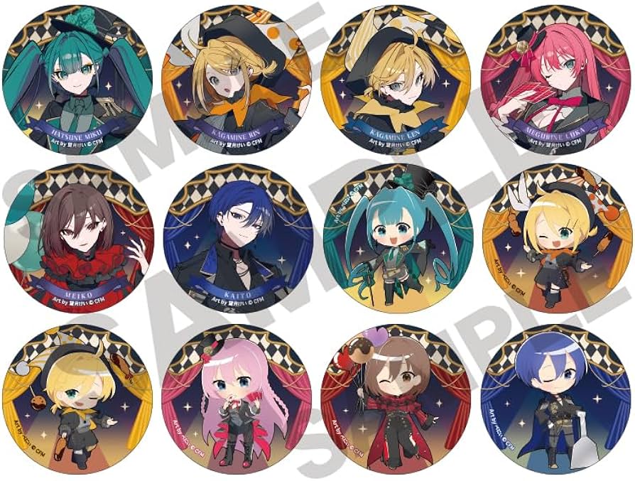 Amazon.co.jp: クラックス 初音ミク トレーディング缶バッジ サーカス
