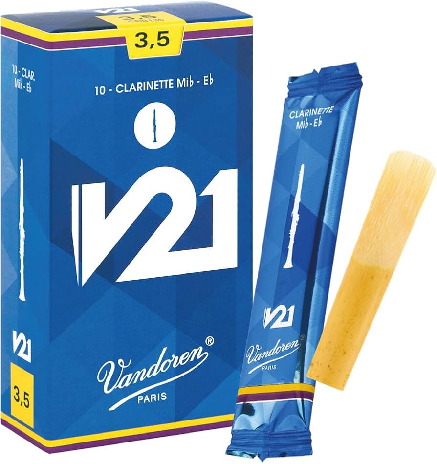 Amazon.com: Vandoren V21 Eb Clarinet Reeds, Strength 3.5, Box of