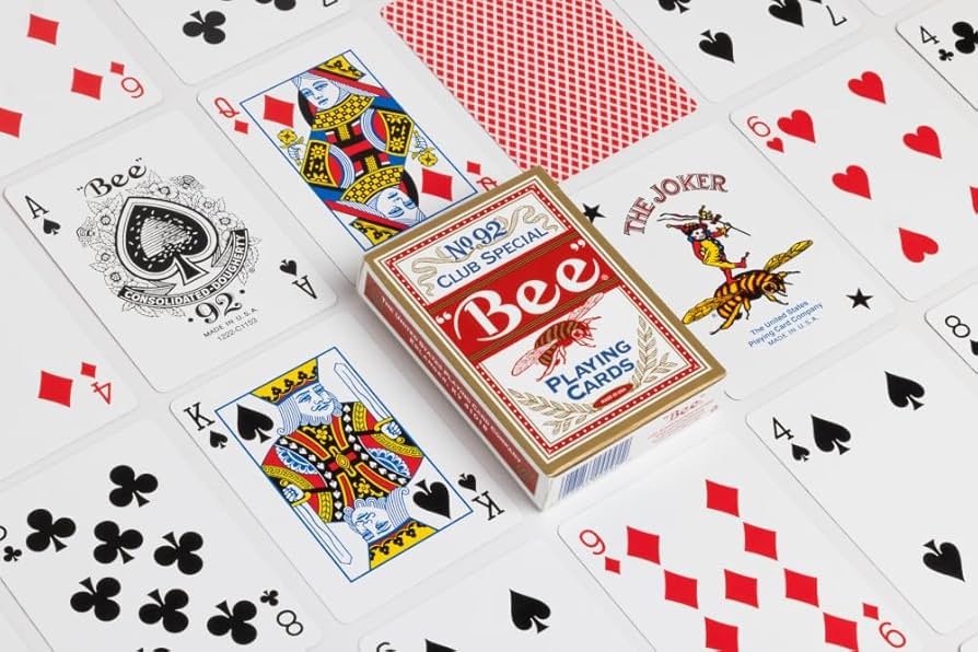Amazon.co.jp: Bee Gold Standard プレミアム ポーカー トランプ 12