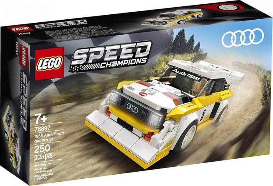LEGO Speed Champions 1985 Audi Sport Quattro S1 76897 Toy Cars for