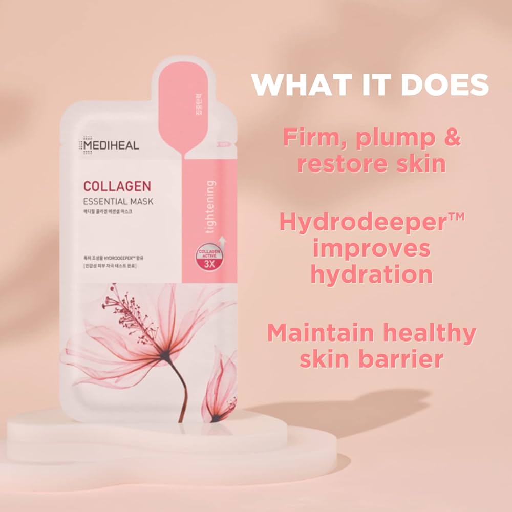 Amazon.co.jp: MEDIHEAL(メディヒール) エッセンシャルマスク (10枚