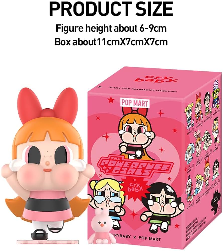 Amazon | POP MART CRYBABY × パワーパフ ガールズ シリーズ