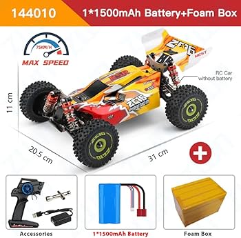 Amazon.co.jp: WLtoys 144010 Electric High Speed Off-Road Remote