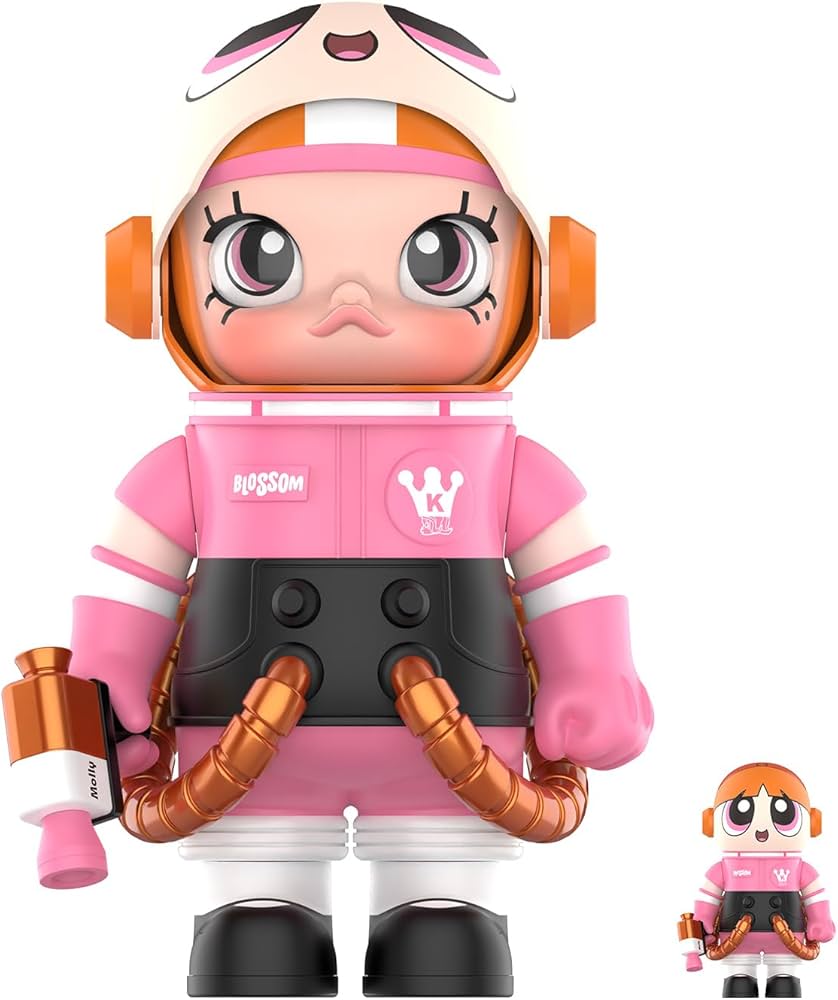 Amazon.com: POP MART MEGA Space Molly 400%+100% The Powerpuff