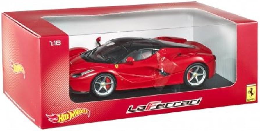 Amazon.com: LA FERRARI ラ フェラーリ 赤 hotwheels ホットウィール 1