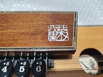 Amazon.co.jp: 高級 菊八重 大正琴 ケース付 螺鈿細工 : 楽器・音響機器