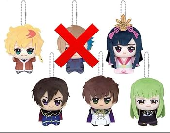 Amazon.co.jp: コードギアス 奪還のロゼ&反逆のルルーシュ ちびぐるみ