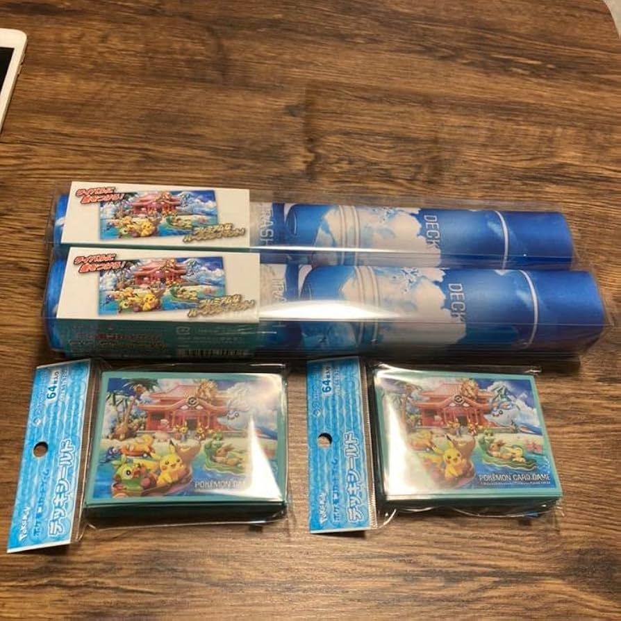 Amazon.co.jp: ポケセン オキナワ プレイマット 沖縄サプライ スリーブ