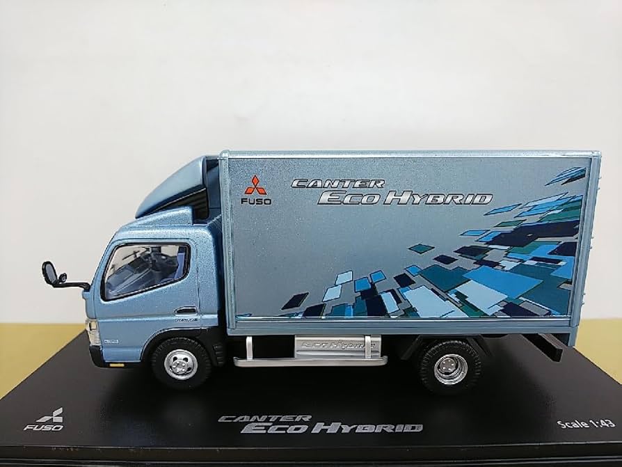 Amazon | □ 三菱ふそうトラック・バス(株) 1/43 CANTER ECO HYBRID