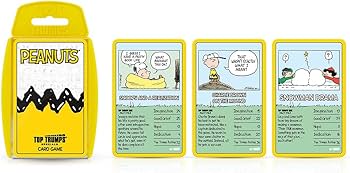 Amazon.co.jp: Top Trumps カードゲーム ピーナッツ - 子供と大人の