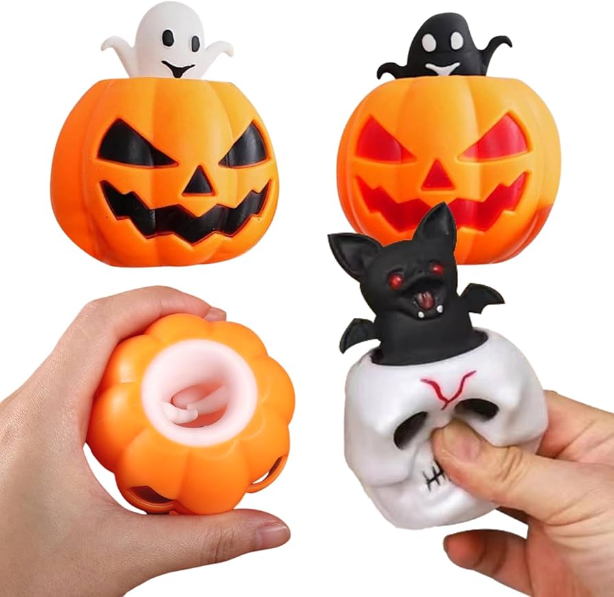 Amazon | ハロウィン スクイーズトイ パンプキン スクイーズカップ