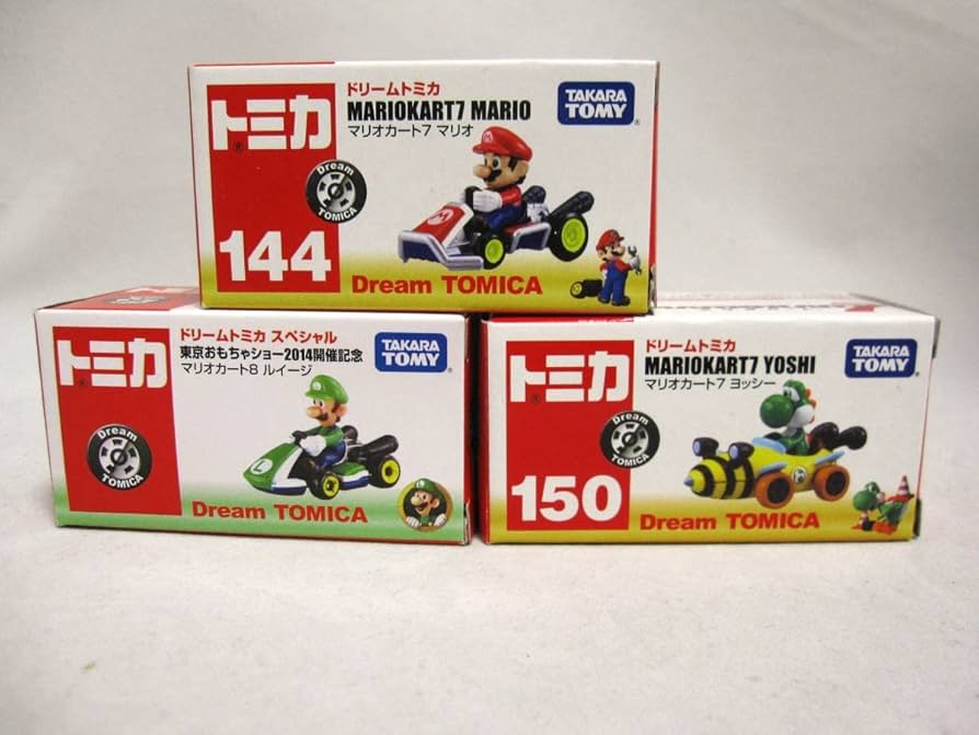 Amazon.co.jp: 美品 ドリームトミカ マリオカート7 マリオ、ヨッシー