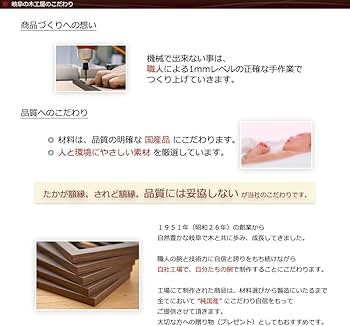 Amazon.co.jp: 岐阜の木工屋 レコード額 レコードジャケットを飾る額縁