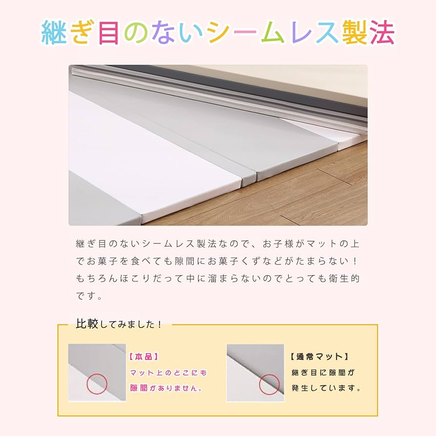 Amazon.co.jp: 大阪熊 シームレスプレイマット 200×150 収納しやすい
