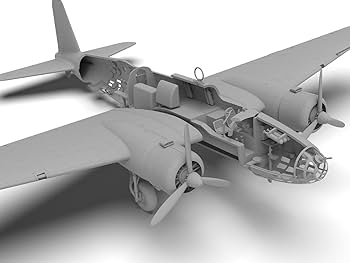 Amazon.com: ICM 72203 - Plastic Military Airraft Model Kit Ki-21