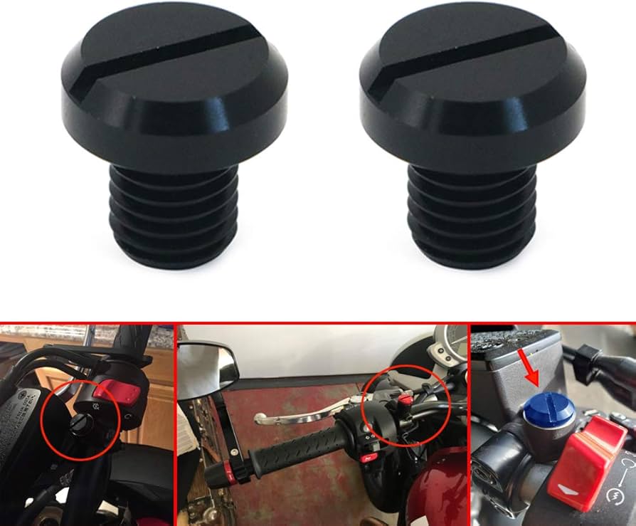 Amazon.co.jp: Alpha Rider M10 x 1.25 正ネジ （2個入り） ミラー