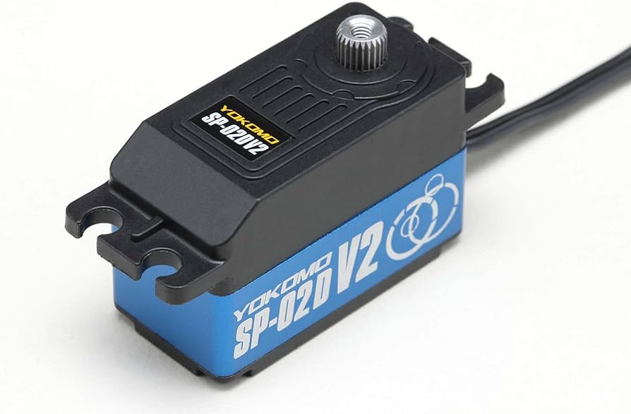 Amazon | ヨコモ RWD ドリフトサーボ V2デジタル サーボ ロープロ (青