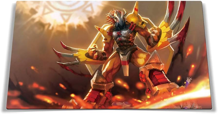 Amazon.co.jp: デジモンカードゲーム プレイマット ウォーグレイモン