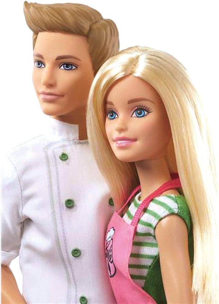 Amazon.co.jp: Barbie & Ken Cafe 2 Doll Pack : おもちゃ