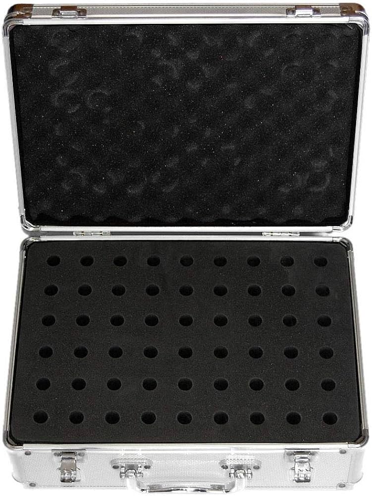 Amazon | アルミ製マウスピースケース 54本収納 トランペット