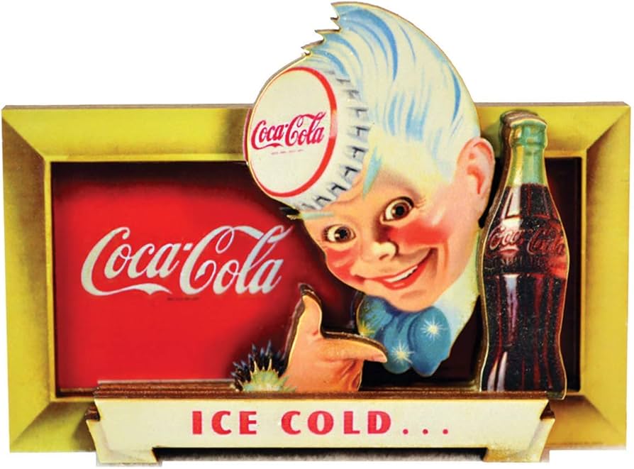 Amazon.com: Ginger Cottages Coca-Cola Sprite Boy Wooden Ornament