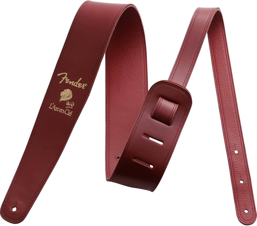 Amazon.co.jp: Fender フェンダー 日本製レザーストラップ Ken