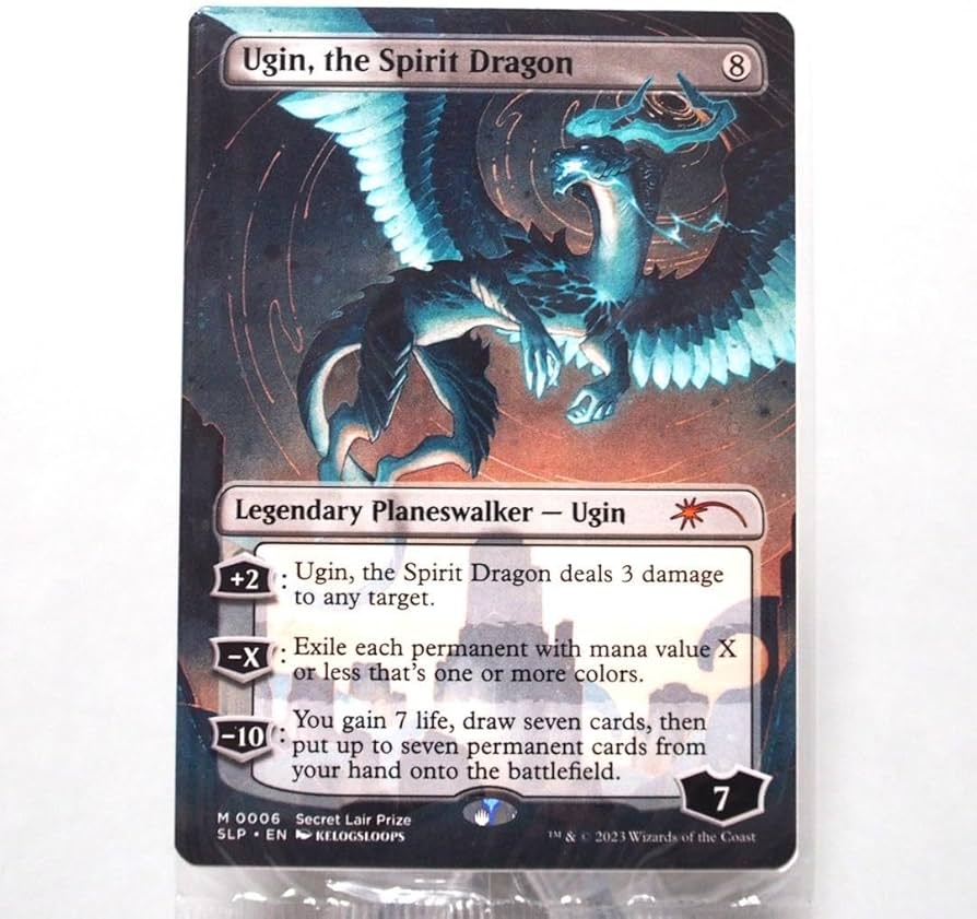 Amazon.co.jp: MTG 精霊龍、ウギン 英語 プロモ Ugin M0006 : おもちゃ
