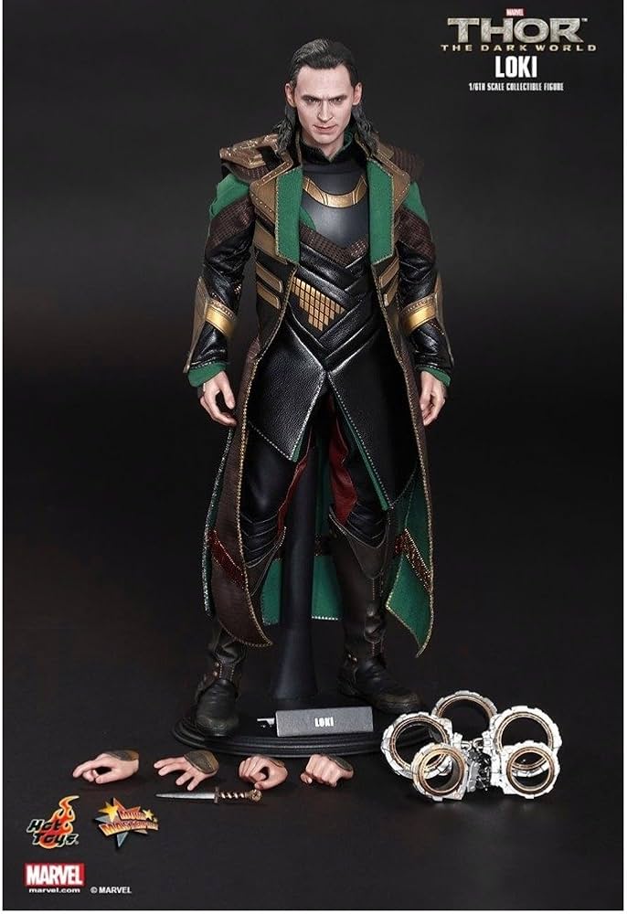 Amazon.com: Hot Toys Thor: The Dark World Loki Sixth Scale Action