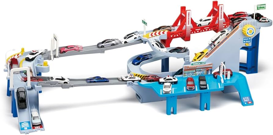 Amazon.co.jp: タカラトミー コースがのび～る！2WAYにぎやか高速