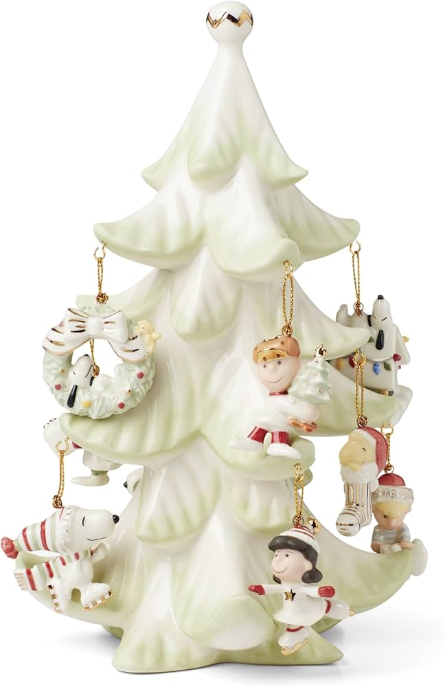 Amazon.co.jp: Lenox スヌーピー&フレンズ クリスマスツリー