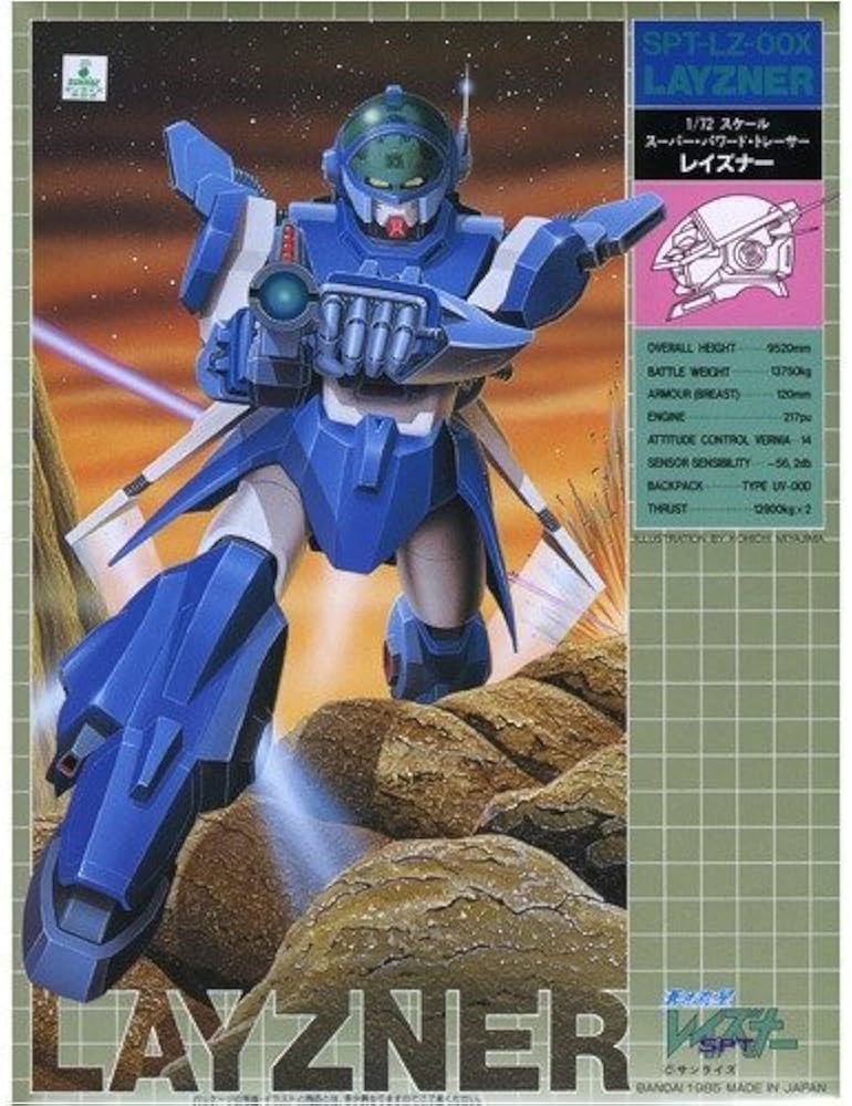 Amazon.co.jp: バンダイ(BANDAI) 蒼き流星SPTレイズナー レイズナー 1