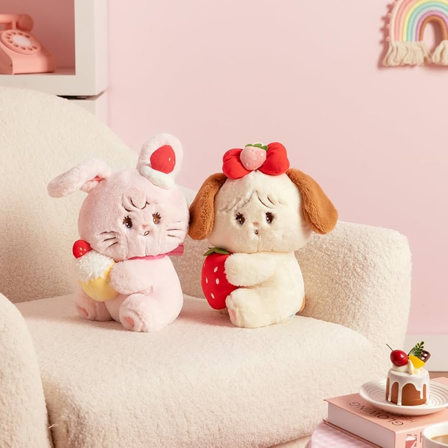 Amazon.com: MINISO Mikko Bunny Cammy Plush Toy, 10