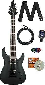 Amazon.com: Jackson Dinky Arch Top JS22-7 DKA HT Electric Guitar
