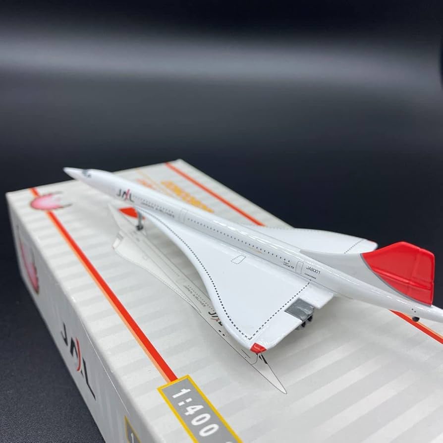 Amazon.co.jp: 1/400 Japan Airlines JAL CONCORDE Arc Paint Metal