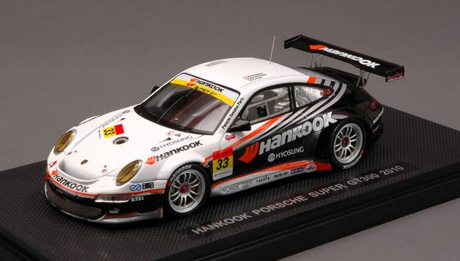 Amazon.co.jp: エブロ 1/43 ハンコック ポルシェ スーパーGT300 2010