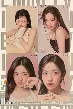 Amazon.co.jp: IVE ユジン トレカ CLIO クリオ 4枚セット : おもちゃ