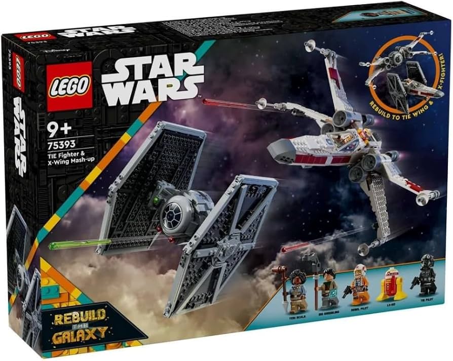 Amazon.com: LEGO 75393 Star Wars Mashup aus TIE Fighter & XWing