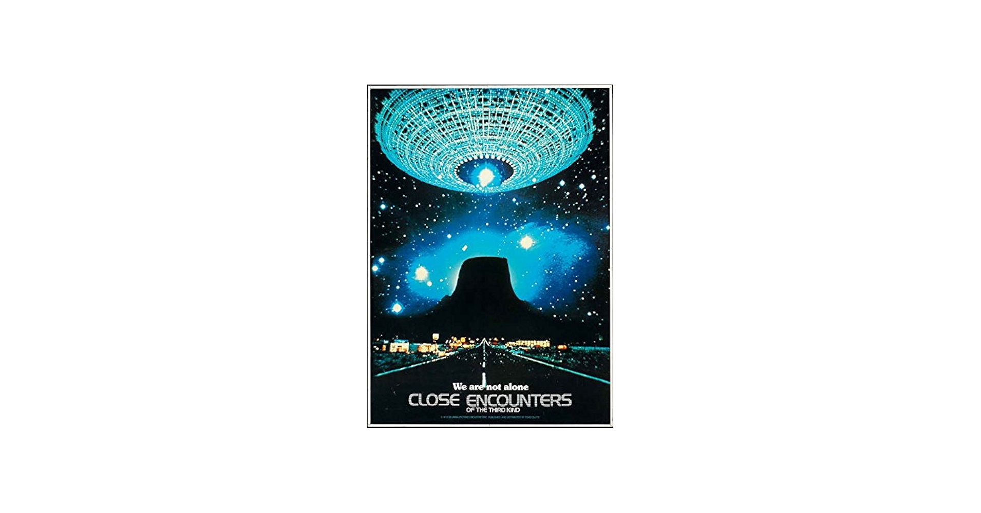 Amazon.co.jp: 映画ポスター 海外版 未知との遭遇 (28 cm x 43 cm
