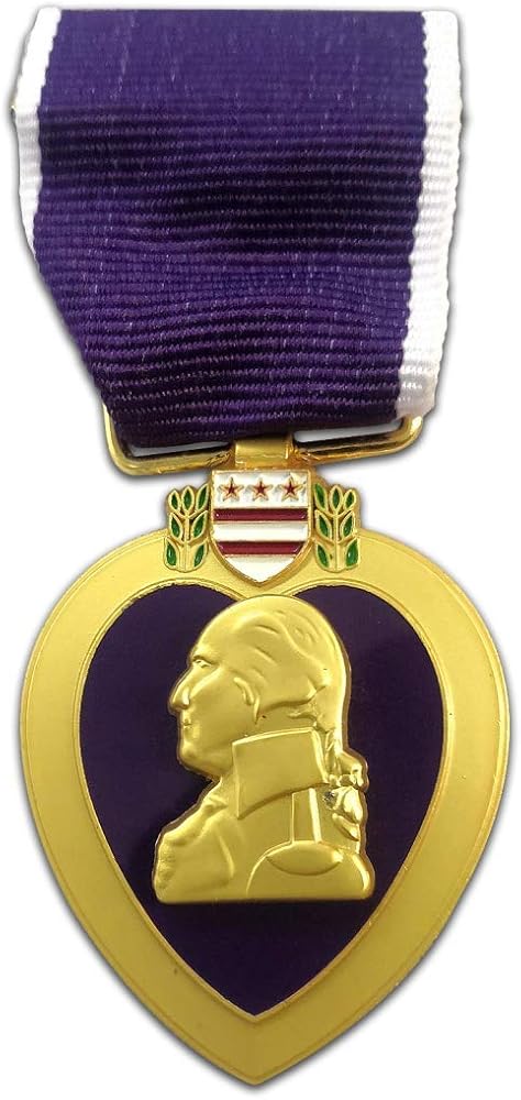 Amazon | wootall 米軍勲章 パープルハート-WW2 USA ソ連軍バッジ